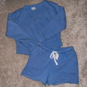 Two-Piece Lounging Set, Size Small